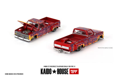 #KHMG127 - Chevrolet Silverado Dually on Fire V1