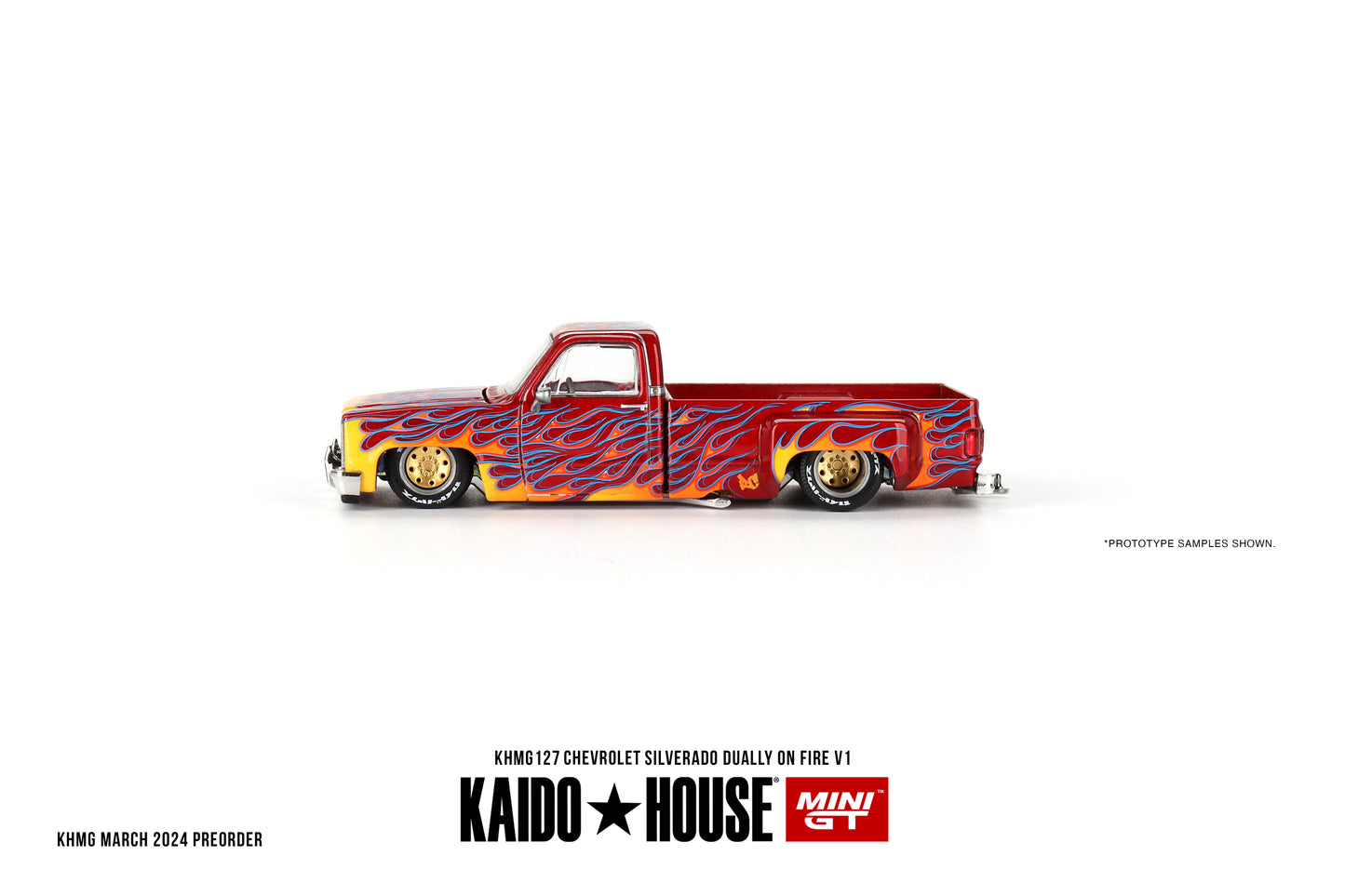 #KHMG127 - Chevrolet Silverado Dually on Fire V1