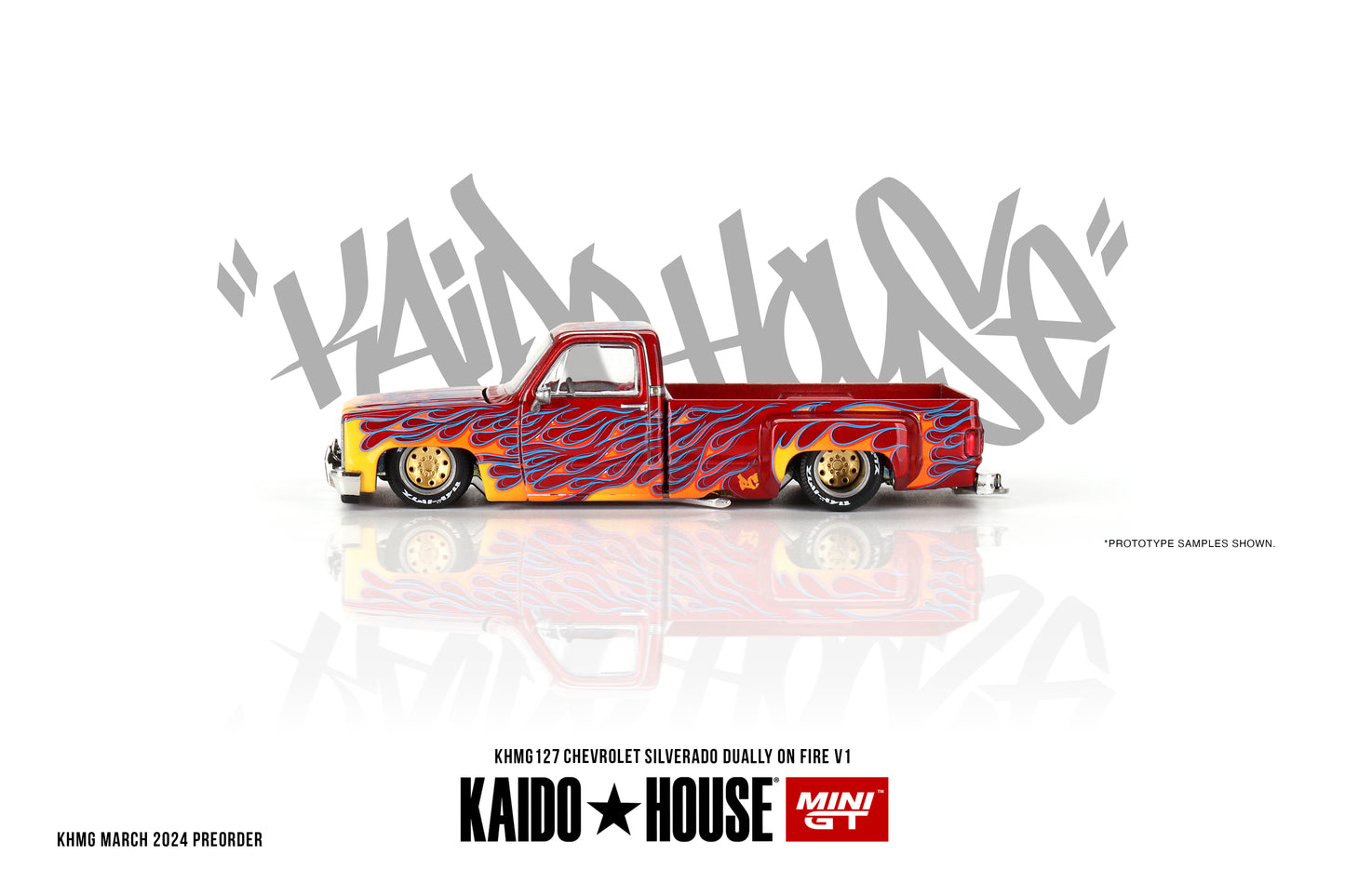 #KHMG127 - Chevrolet Silverado Dually on Fire V1