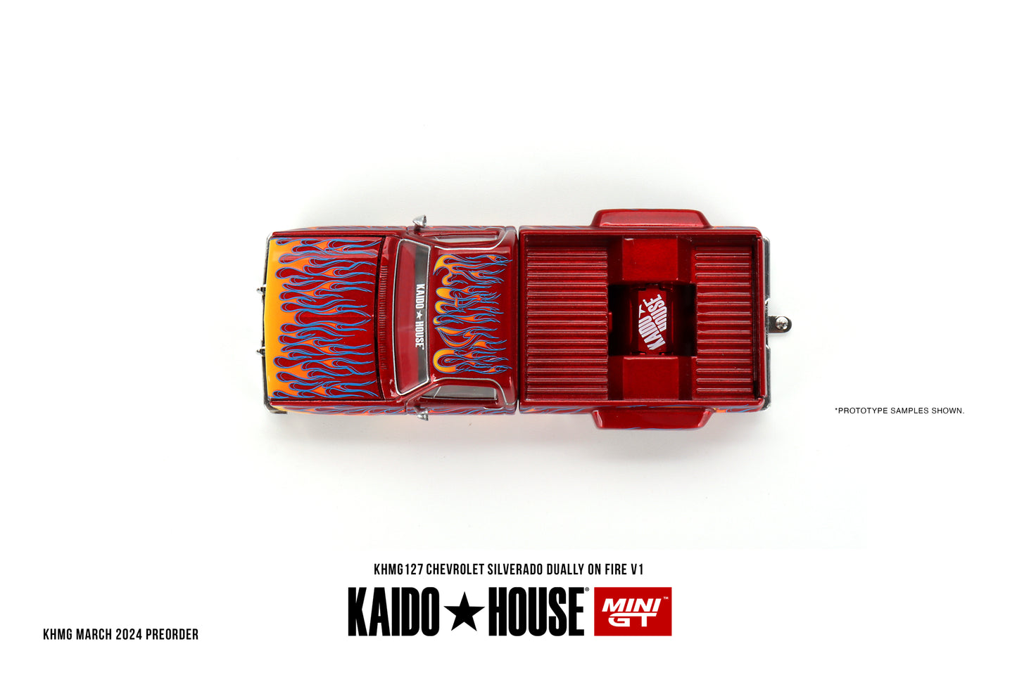 #KHMG127 - Chevrolet Silverado Dually on Fire V1