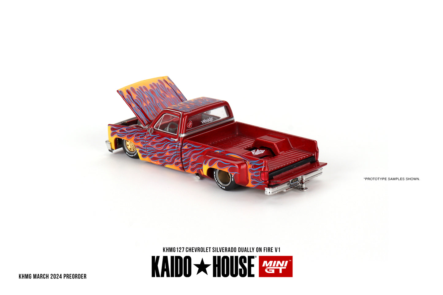 #KHMG127 - Chevrolet Silverado Dually on Fire V1