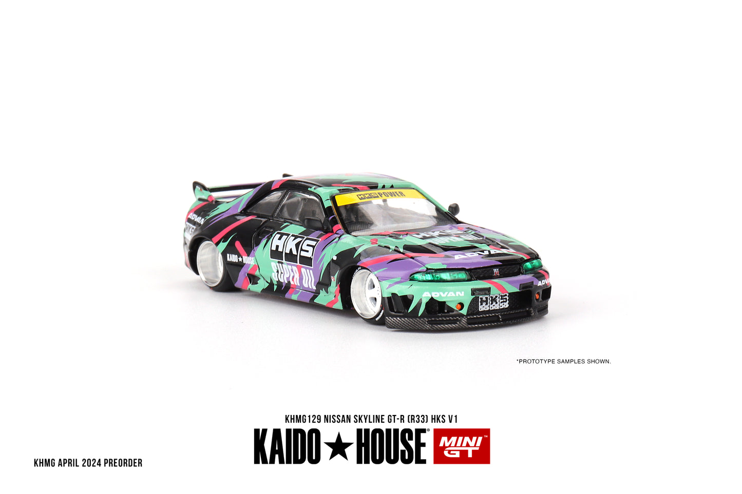 #KHMG129 - Nissan Skyline GT-R (R33) HKS V1