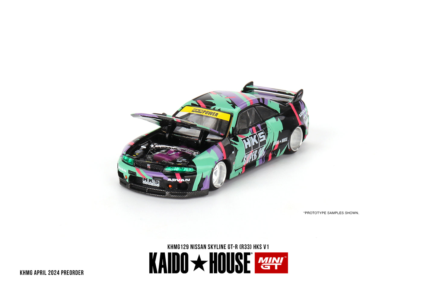 #KHMG129 - Nissan Skyline GT-R (R33) HKS V1