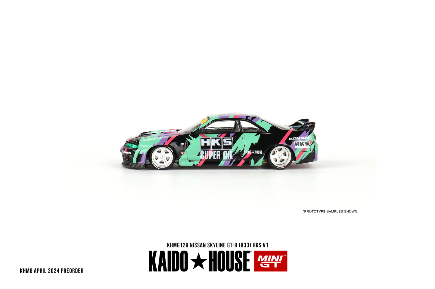 #KHMG129 - Nissan Skyline GT-R (R33) HKS V1