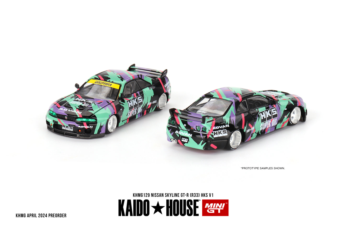 #KHMG129 - Nissan Skyline GT-R (R33) HKS V1