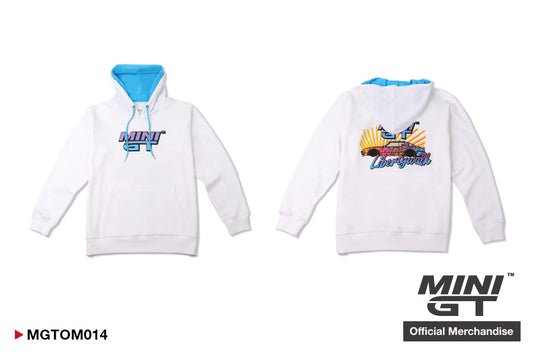 #OM014 - Mini Gt x LBWK Kuma Hoodie (White)