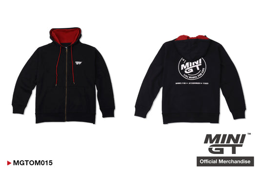 #OM015 - MINI GT Sweat Jacket (full zip) - Black