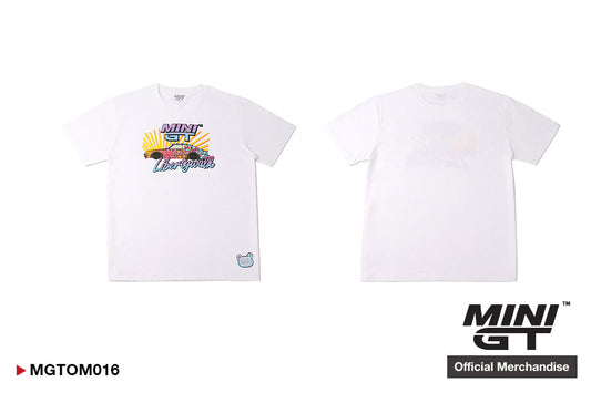 #OM016 - Mini Gt x LBWK Kuma Póló (White)