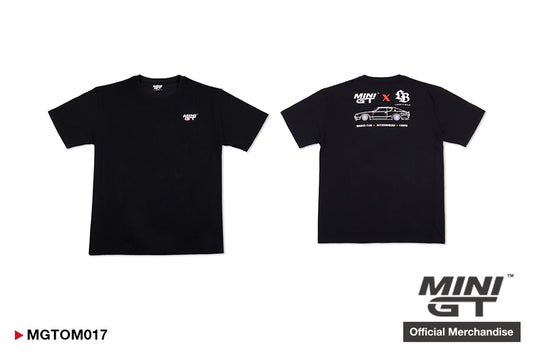 #OM017 - Mini Gt x LB Póló (Black)