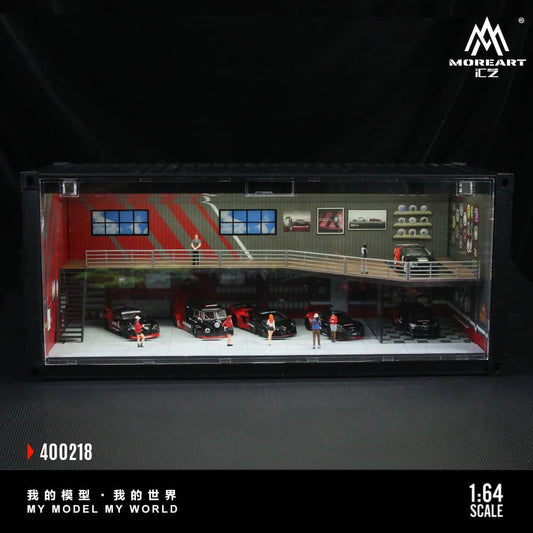 ELŐRENDELÉS - #MO400217 - Assembly Diorama Container - with LED Light - Maintenance Theme, ADVAN