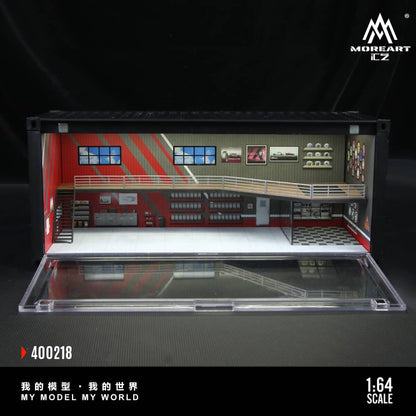 ELŐRENDELÉS - #MO400217 - Assembly Diorama Container - with LED Light - Maintenance Theme, ADVAN