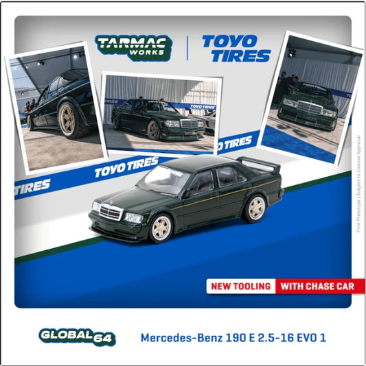 Mercedes-Benz 190E 2.5-16 EVO 1 *Toyo Tires*, Black