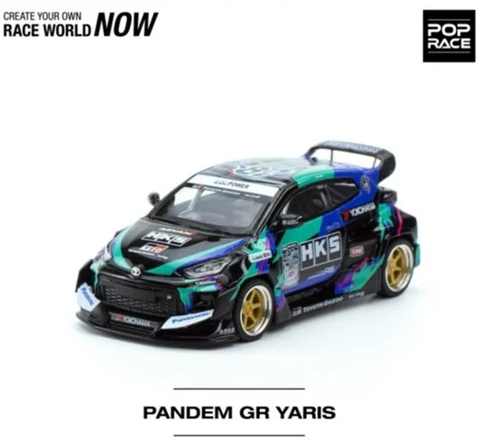 pop race pandem gt yaris hks pr640022