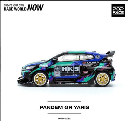 pop race pandem gt yaris hks pr640022