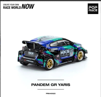 pop race pandem gt yaris hks pr640022