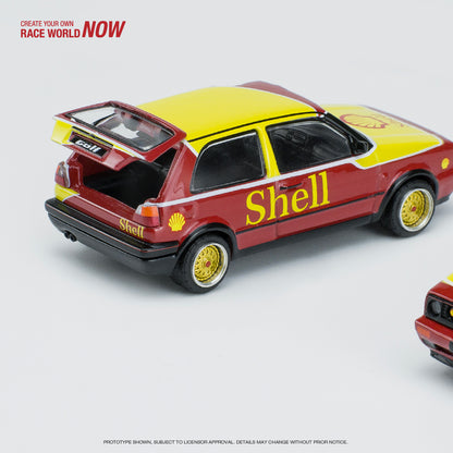 Volkswagen Golf GTi MKII *Shell* - yellow/red
