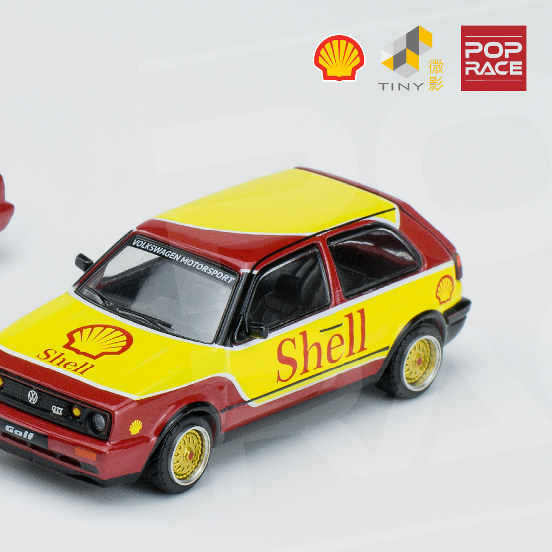 Volkswagen Golf GTi MKII *Shell* - yellow/red