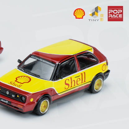 Volkswagen Golf GTi MKII *Shell* - yellow/red