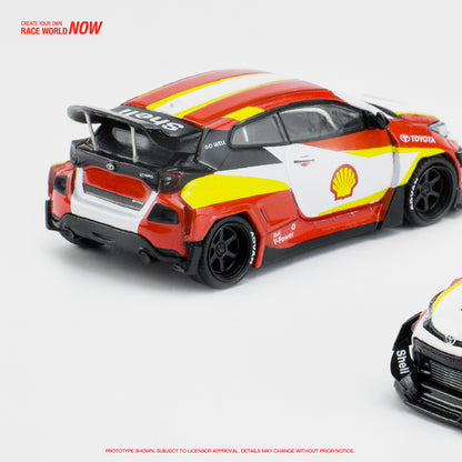 Toyota Yaris Pandem GR SHELL - white/red/yellow
