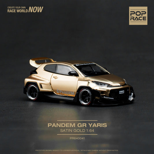 2023 Pandem GR Yaris - satin gold