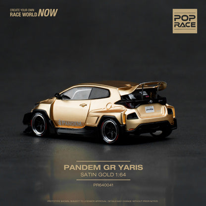 2023 Pandem GR Yaris - satin gold