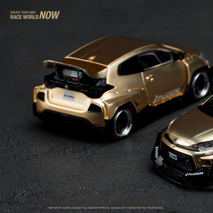 2023 Pandem GR Yaris - satin gold