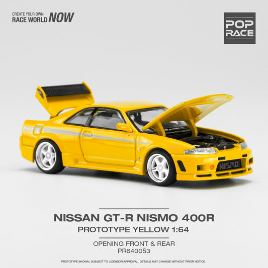 Nissan Skyline GT-R Nismo 400R - yellow