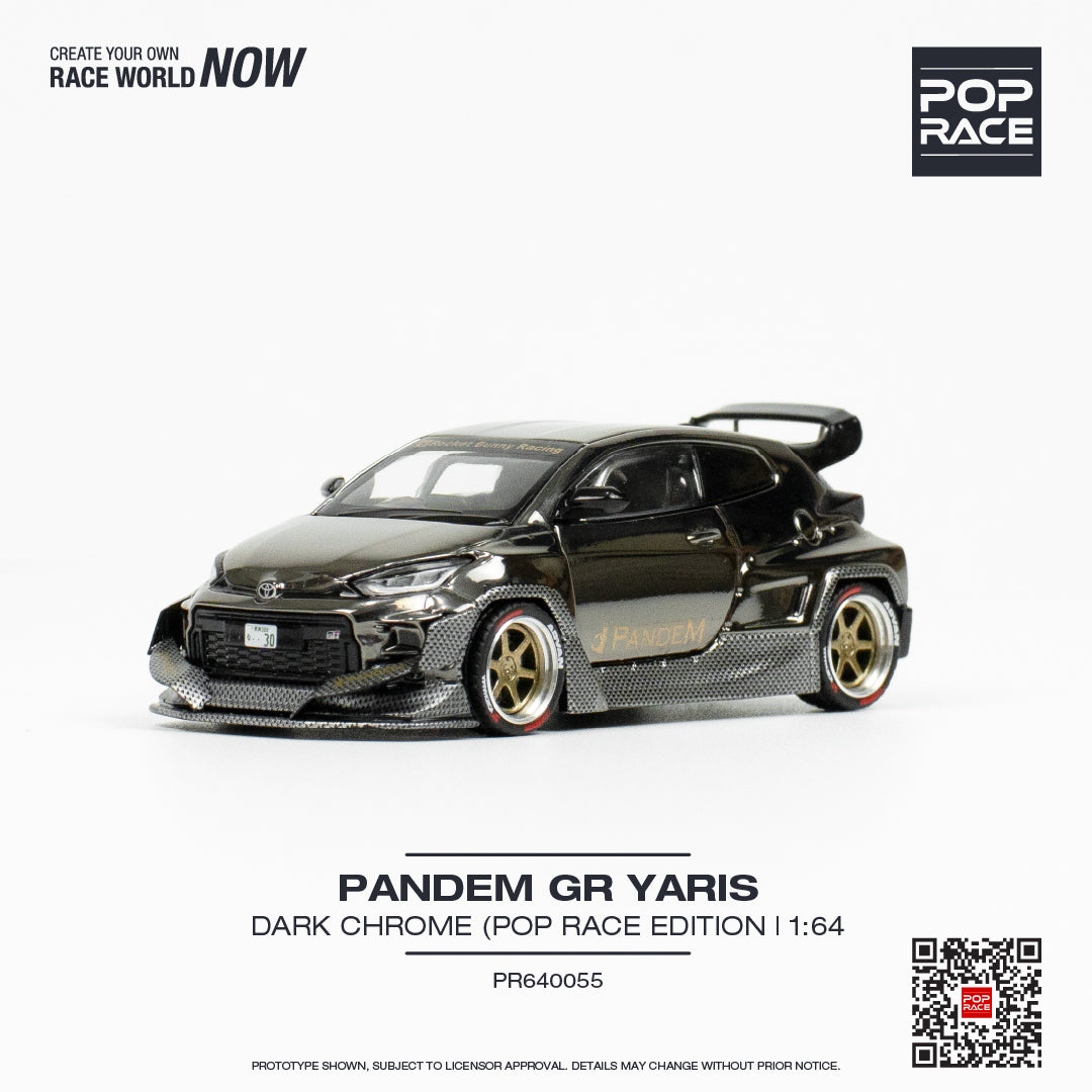 2023 Pandem GR Yaris - black chrome