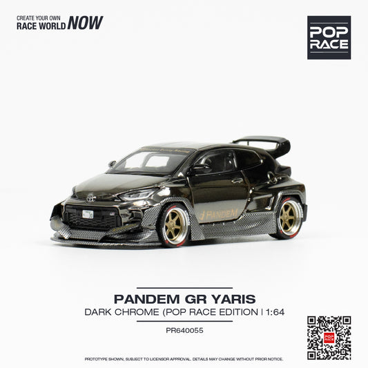 2023 Pandem GR Yaris - black chrome