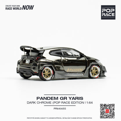2023 Pandem GR Yaris - black chrome
