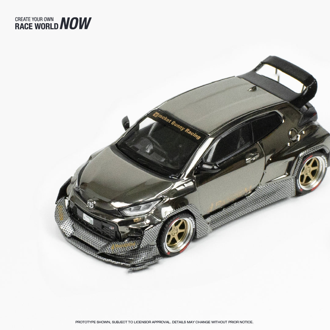 2023 Pandem GR Yaris - black chrome