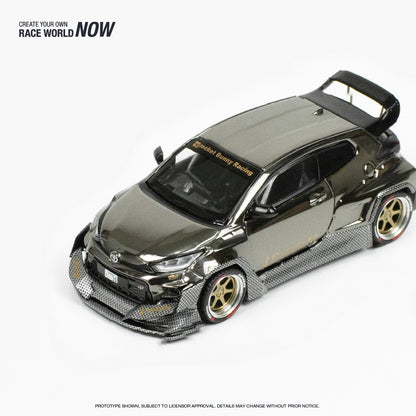 2023 Pandem GR Yaris - black chrome