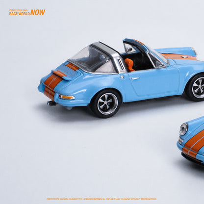 Porsche Singer Targa Gulf - blue/orange