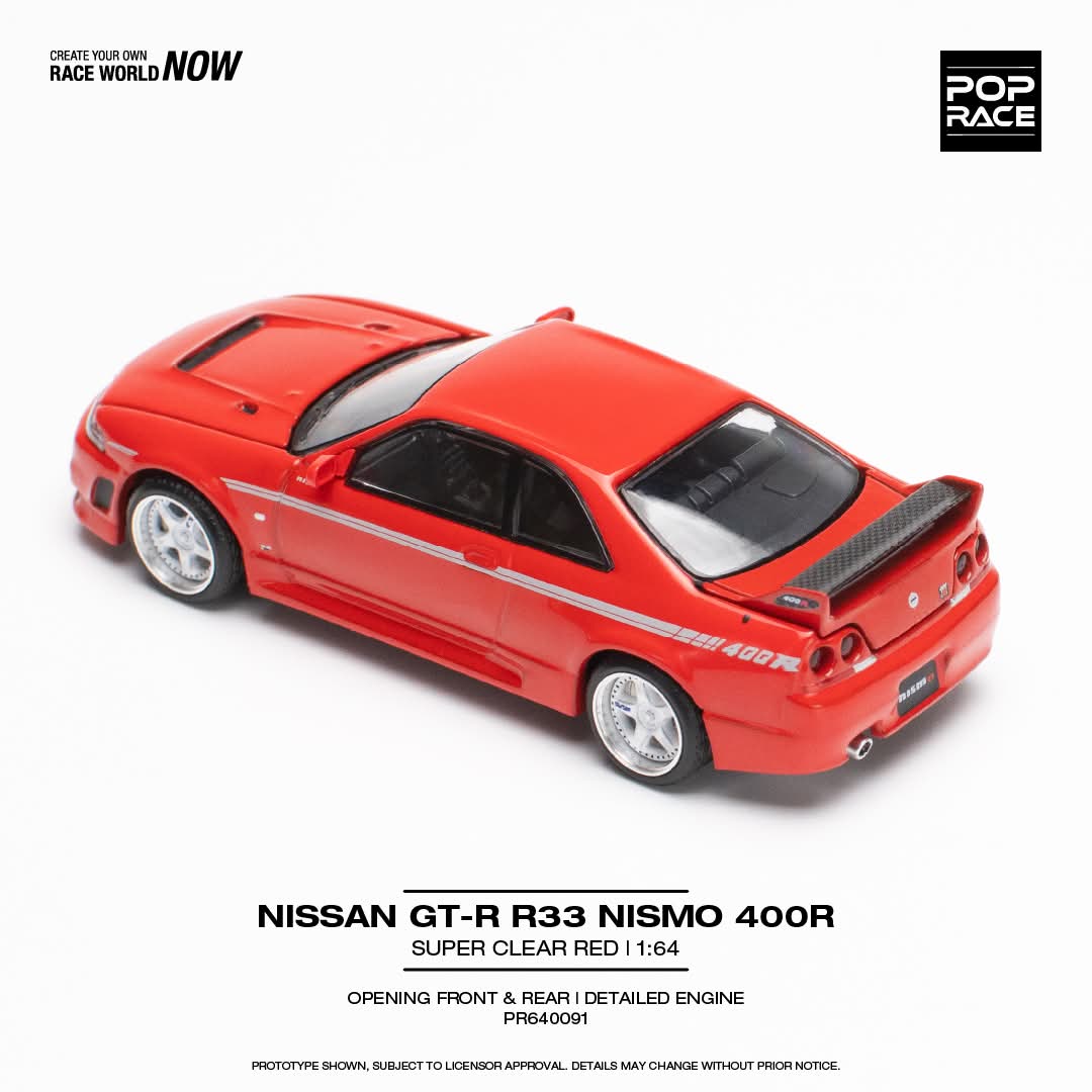 Nissan Skyline GT-R Nismo 400R - Red