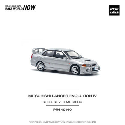 Mitsubishi Lancer Evolution IV (Steel Silver)