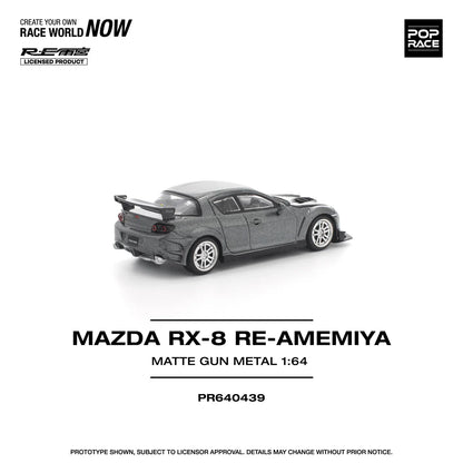 ELŐRENDELÉS - #PR640439 - Mazda RX-8 RE-AMEMIYA (Gun Metal)