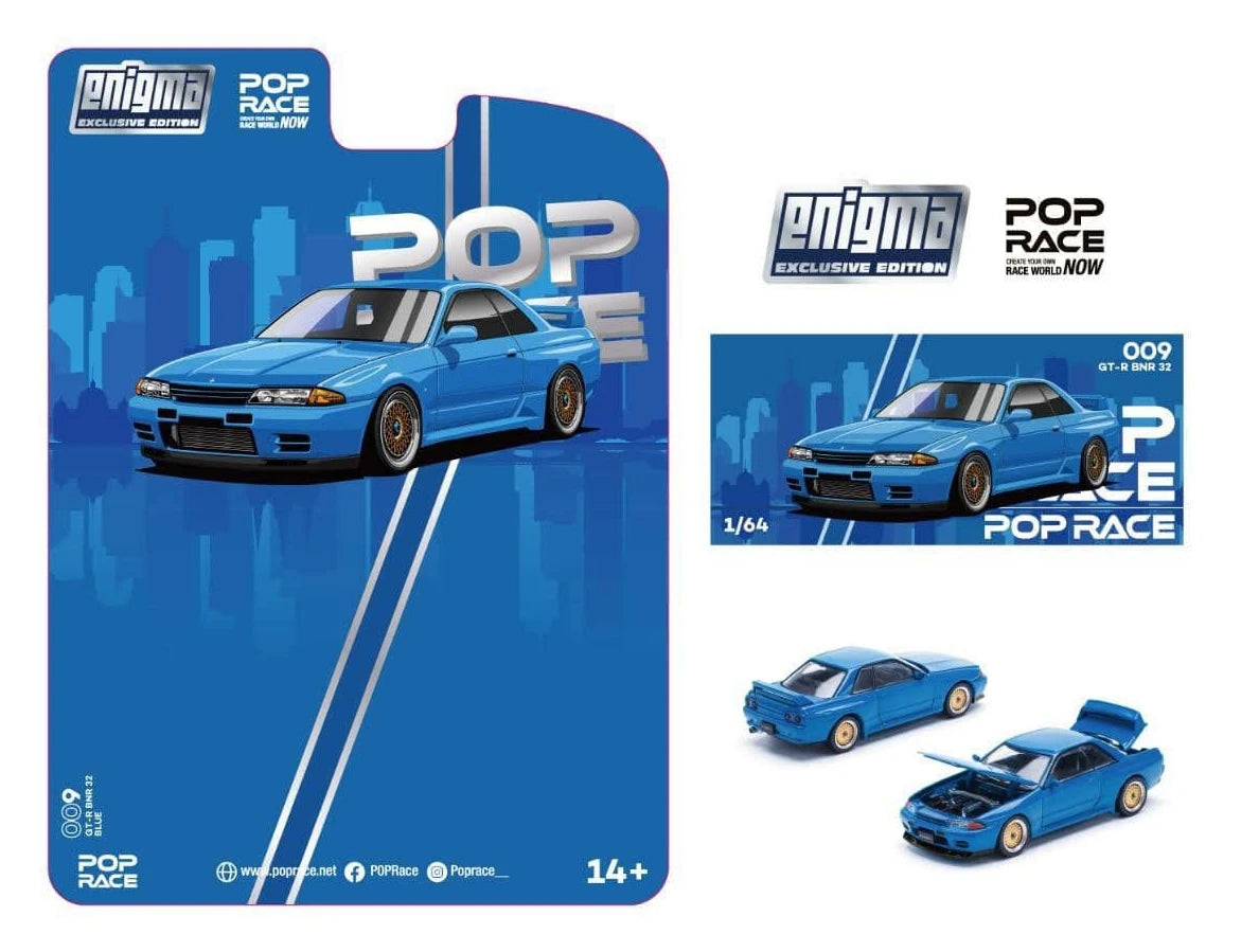 pop race enigma nissan skyline gt-r r32