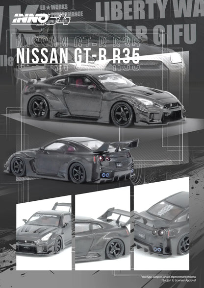 Nissan GT-R (R35) LBWK Super Silhouette 35GT-RR in Full Carbon