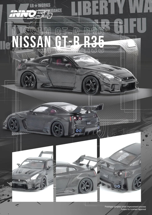 Nissan GT-R (R35) LBWK Super Silhouette 35GT-RR in Full Carbon