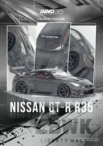 Nissan GT-R (R35) LBWK Super Silhouette 35GT-RR in Full Carbon