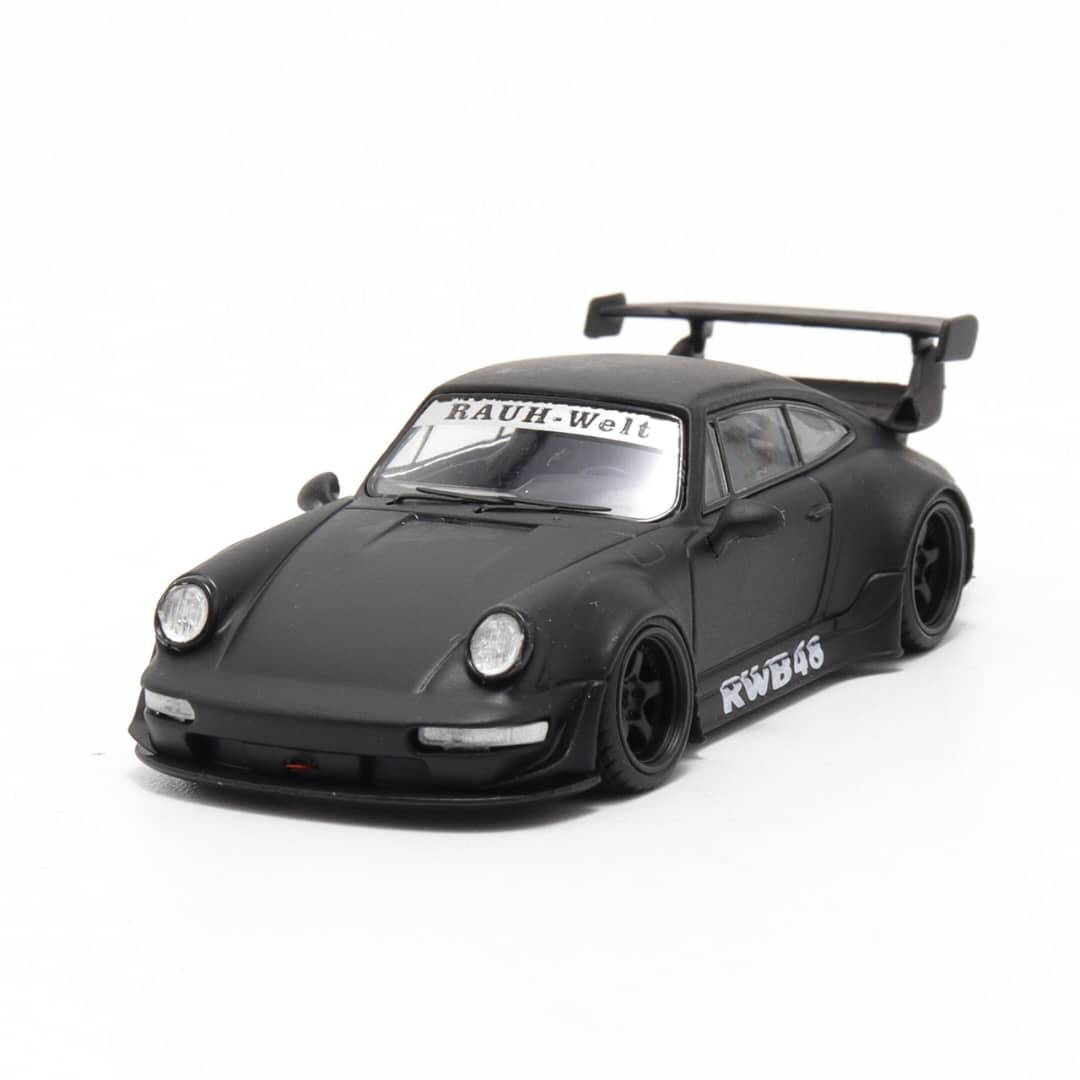 DM - RWB 964 GT Wing Black Rims