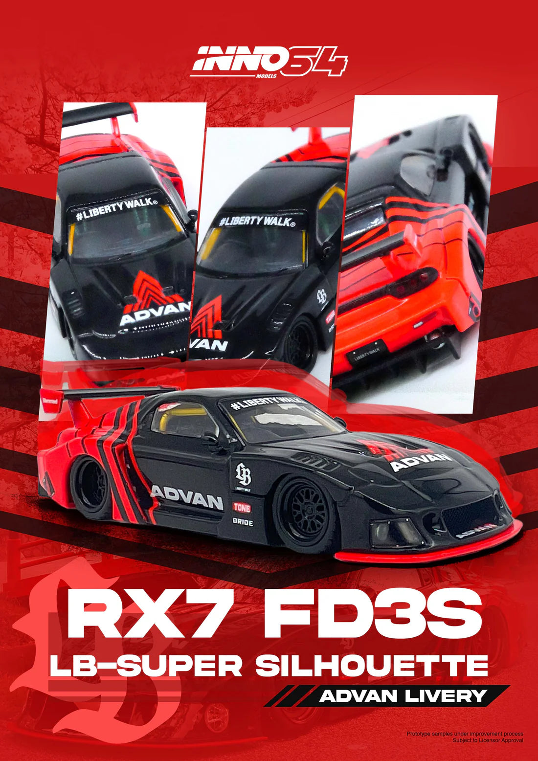 Mazda RX7 (FD3S) LB-Super Silhouette "Advan Livery"