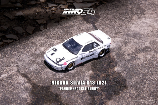 Nissan S13 Silvia (V2) Pandem Rocket Bunny Edition - White