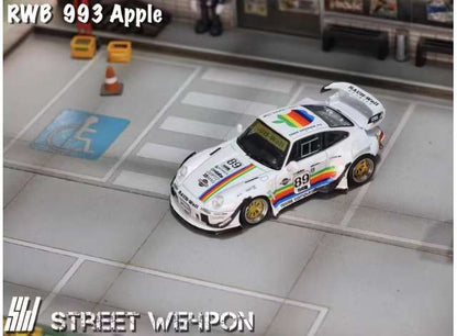 Street Warrior -  RWB 993 Apple, White-Red-Blue