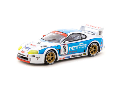 1995 Toyota Supra GT #8 N. Nagasaga/K. Misaki, White/Blue