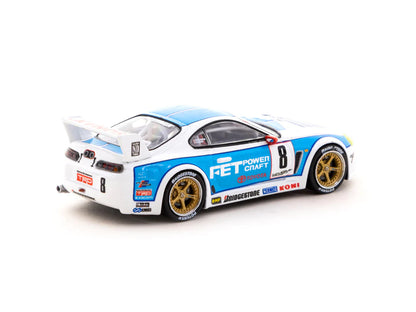 1995 Toyota Supra GT #8 N. Nagasaga/K. Misaki, White/Blue