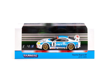 1995 Toyota Supra GT #8 N. Nagasaga/K. Misaki, White/Blue