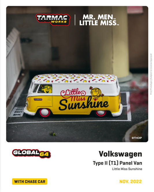 Volkswagen Type II (T1) Panel Van *Mr. Men Little Miss Little Miss Sunshine*, Yellow