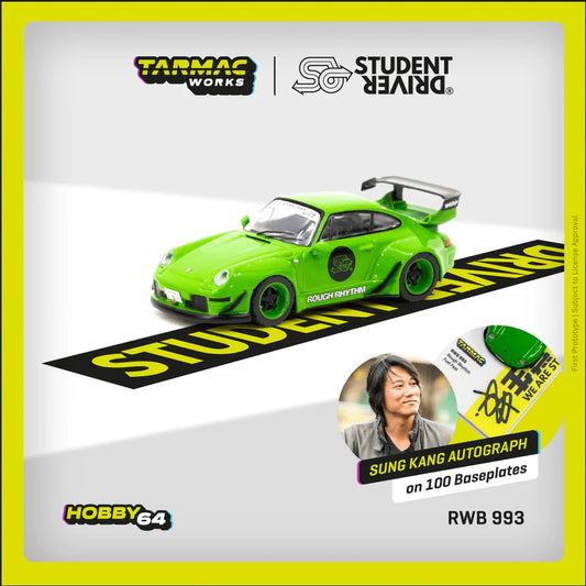 Porsche RWB 993 Rough Rhythm Fuel Fest Student Driver (Green)