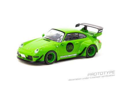 Porsche RWB 993 Rough Rhythm Fuel Fest Student Driver (Green)